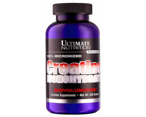 Креатин моногидрат Ultimate Nutrition Creatine Monohydrate Micronized 300 г