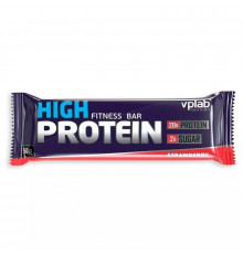 Vplab High Protein Fitness Bar 50 г, Клубника