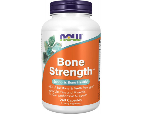 NOW Bone Strength Caps 240 капсул