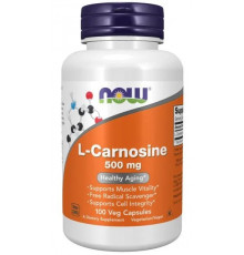 NOW L-Carnosine 500 мг 100 капсул