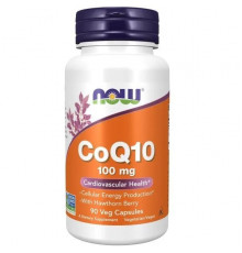 NOW CoQ10 100 мг, 90 капсул