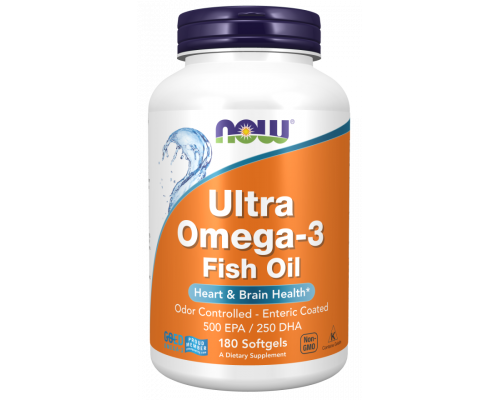 NOW Ultra Omega-3 180 капсул