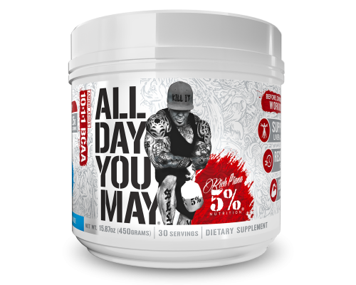 Rich Piana 5% Nutrition All Day You May 450 г, Ежевика