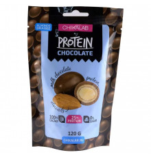 Chikalab Protein Орехи в молочном шоколаде 120 г, Миндаль