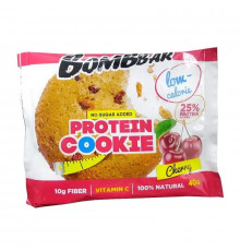 BombBar Low Calorie Protein Cookie 40 г, Вишня