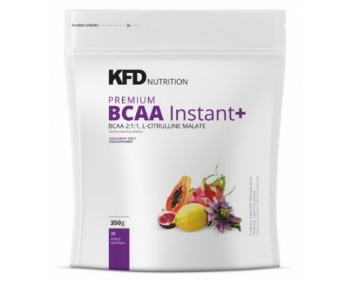 БЦАА KFD Nutrition BCAA Instant+ Premium 350 г, Без вкуса