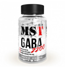 MST Nutrition Gaba 2200 мг 100 капсул