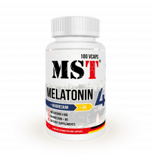 MST Nutrition Melatonin 4 Magnesium B6 100 капсул