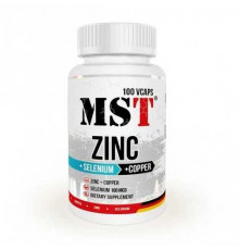 MST Nutrition Zinc Selenium Copper 100 капсул