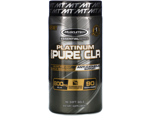 Muscletech Platinum Pure CLA  90 капсул