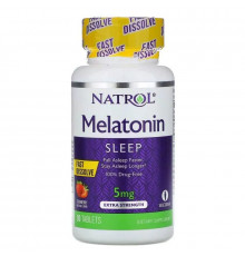 Natrol Melatonin 5 мг Fast Dissolve 30 таблеток