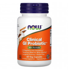 NOW Clinical Gi Probiotic 60 капсул