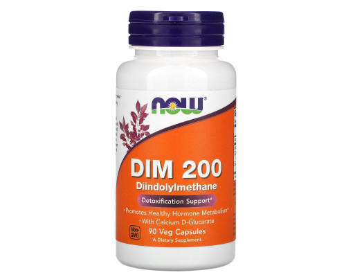 NOW DIM 200 + Calcium D-Glucarate 90 капсул