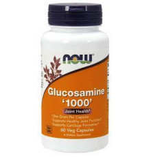 NOW Glucosamine 1000 мг 60 капсул