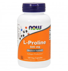 NOW L-Proline 500 мг 120 капсул