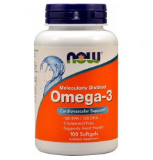 NOW Omega 3-6-9 1000 мг 100 капсул