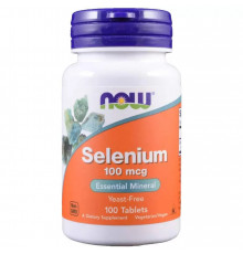 NOW Selenium 100 мкг 100 таблеток