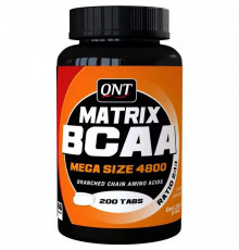 QNT Matrix BCAA 4800 мг 200 капсул