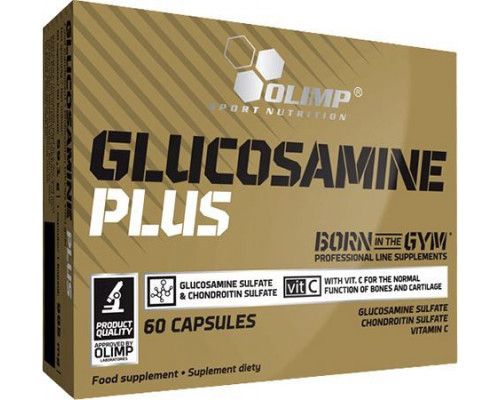 Olimp Glucosamine Plus Black Edition 60 капсул