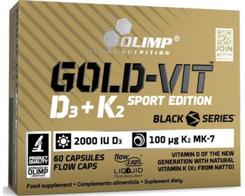 Olimp Gold-Vit D3+K2 2000 IU 60 капсул