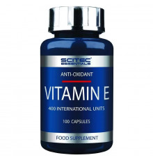 Scitec Nutrition Vitamin E 100 капсул