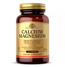 Solgar Calcium Magnesium 250 таблеток