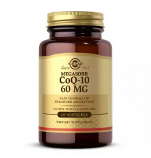 Solgar Megasorb CoQ-10 60 мг 60 капсул
