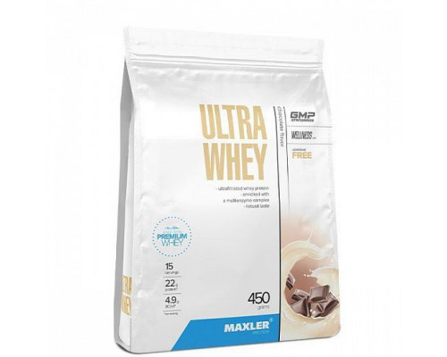 Гидролизат протеина Maxler Ultra Whey 450 г пакет, Шоколад