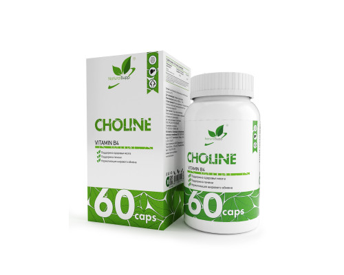 NaturalSupp Витамин В4 (Холин) 60 капсул