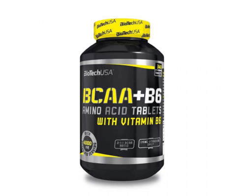 БЦАА BioTech USA BCAA + B6, 100 таблеток