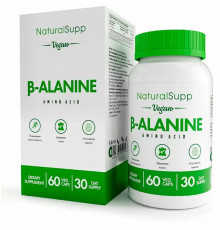 NaturalSupp B-Alanine 60 капсул Vegan