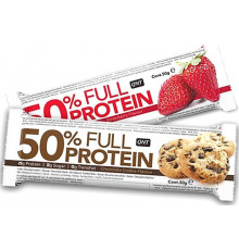 QNT 50% Full Protein Bar 50 г, Печенье-шоколад