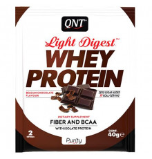 QNT Light Digest Whey Protein 40 г, Белый шоколад