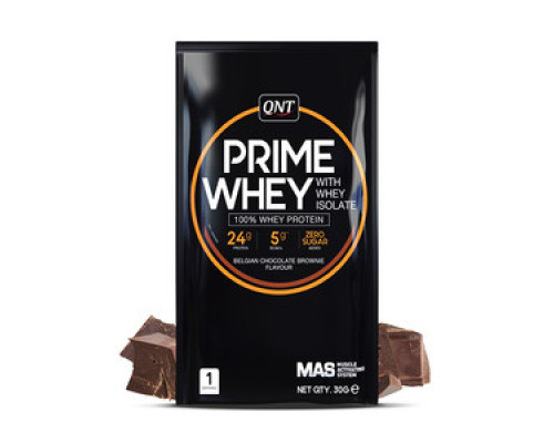 Сывороточный протеин QNT Prime Whey 30 г, Кофе