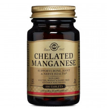 Solgar Chelated Manganese 400 мг 100 таблеток