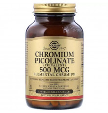 Solgar Chromium Picolinate 500 мкг 120 капсул