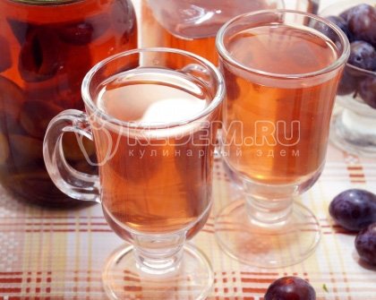 Компот из сливы на зиму