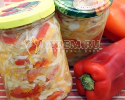 Салат овощной на зиму