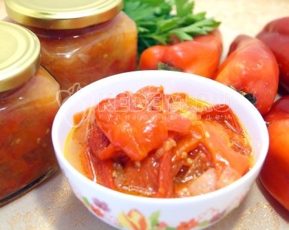 Лечо из болгарского перца на зиму как у мамы