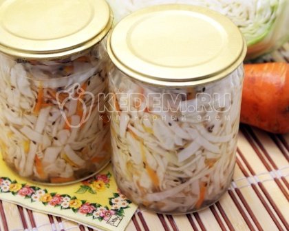 Маринованная капуста на зиму