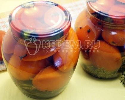 Маринованные помидоры на зиму
