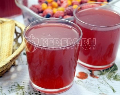 Ягодный кисель