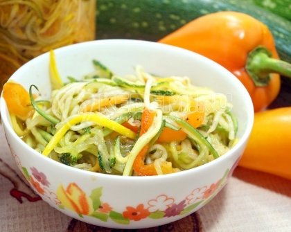 Салат из кабачков по-корейски на зиму