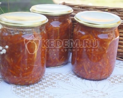 Закуска из белых баклажанов на зиму