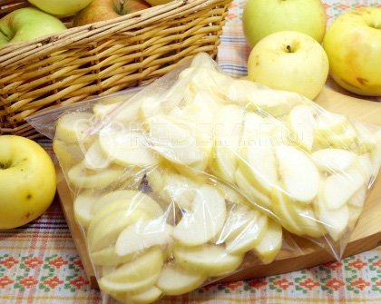 Заморозка яблок «Яблочки для Шарлотты»